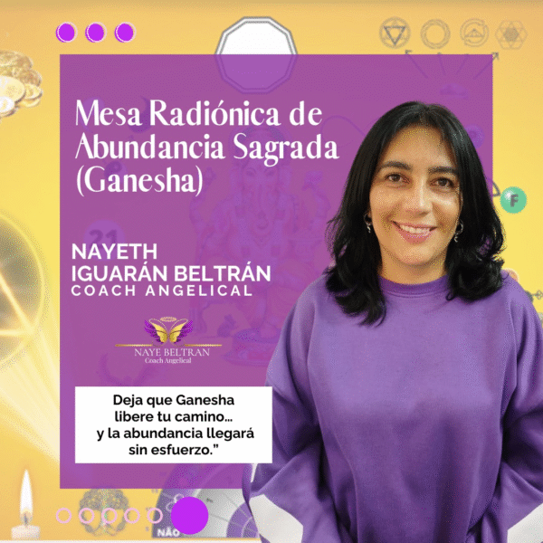 Imagen Mesa Radionica de Abundancia Sagrada (Ganesha)