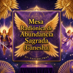 Imagen Mesa Radionica de Abundancia Sagrada (Ganesha)
